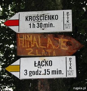 Dzwonkówka (986 m) - znaki