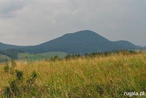 Widok na Lackową (997 m)