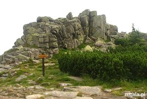 Czeskie Kamienie (czes. Mužské kameny, 1416 m)