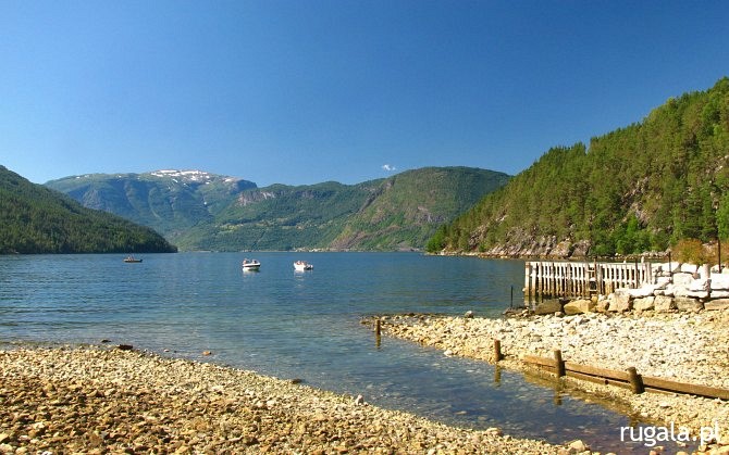 Sognefjord - wybrzeże