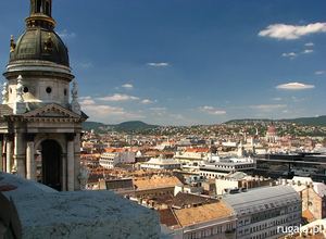 Budapeszt - widok z Bazyliki św. Stefana