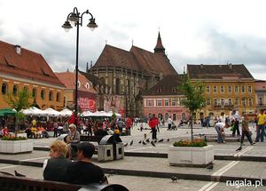 Piaţa Sfatului - rynek w Braszowie