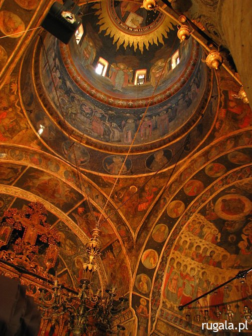 Cerkiew Stavropoleos - wnętrze