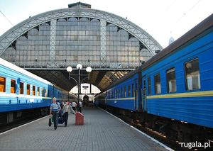 Dworzec Główny we Lwowie (ukr. Львівський залізничний вокзал)