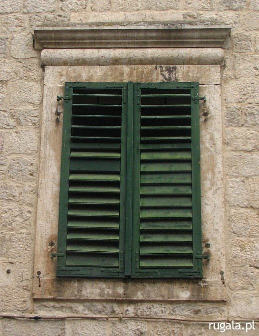 Okno w Kotorze