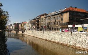 Rzeka Miljacka - Sarajewo