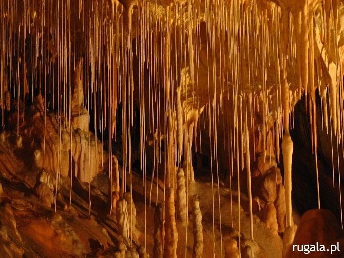 Jaskinia Gombasecka - Makarony