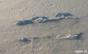 Alpy w chmurach