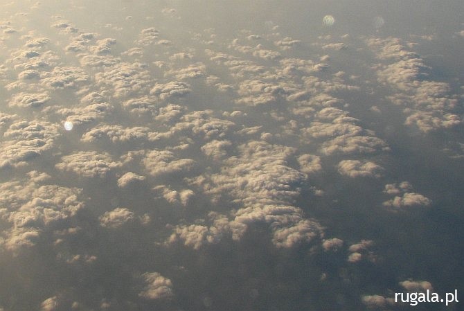 Chmury nad Morzem Śródziemnym