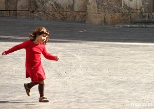 Tańcząca dziewczynka w Murcji