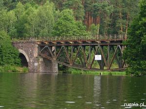 Most kolejowy na linii Pruszcz - Terespol