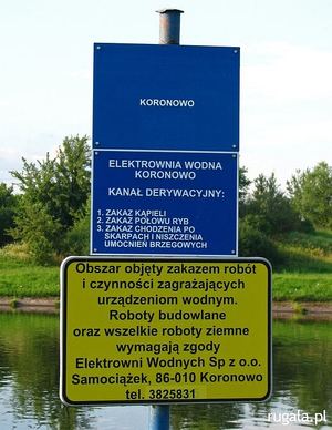 Elektrownia Samociążek - Koronowo