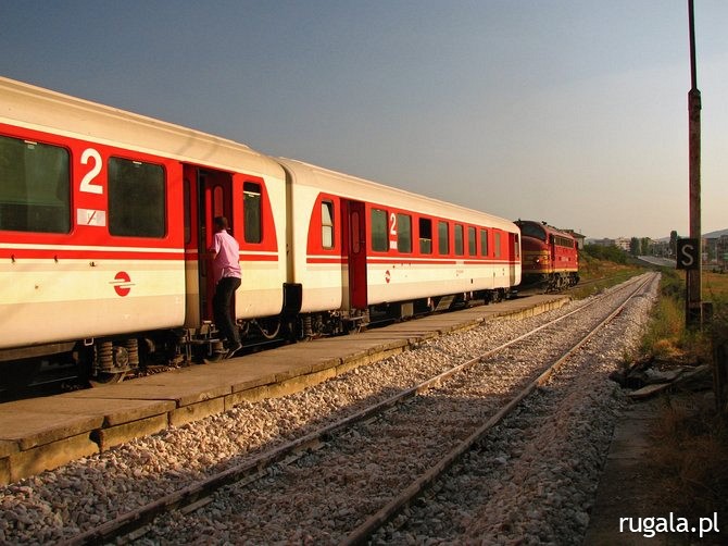 Pociąg Prisztina - Pejë