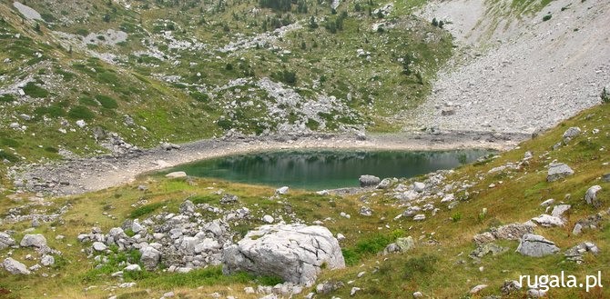 Najniższe jezioro w Buni Jezerce