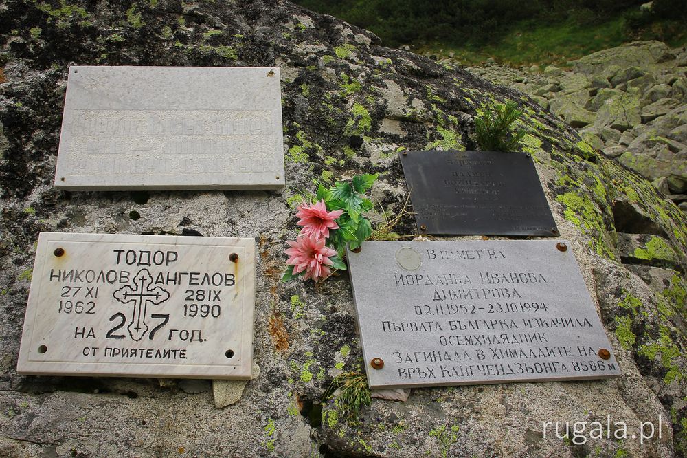 Pamiątkowy cmentarz w Rile