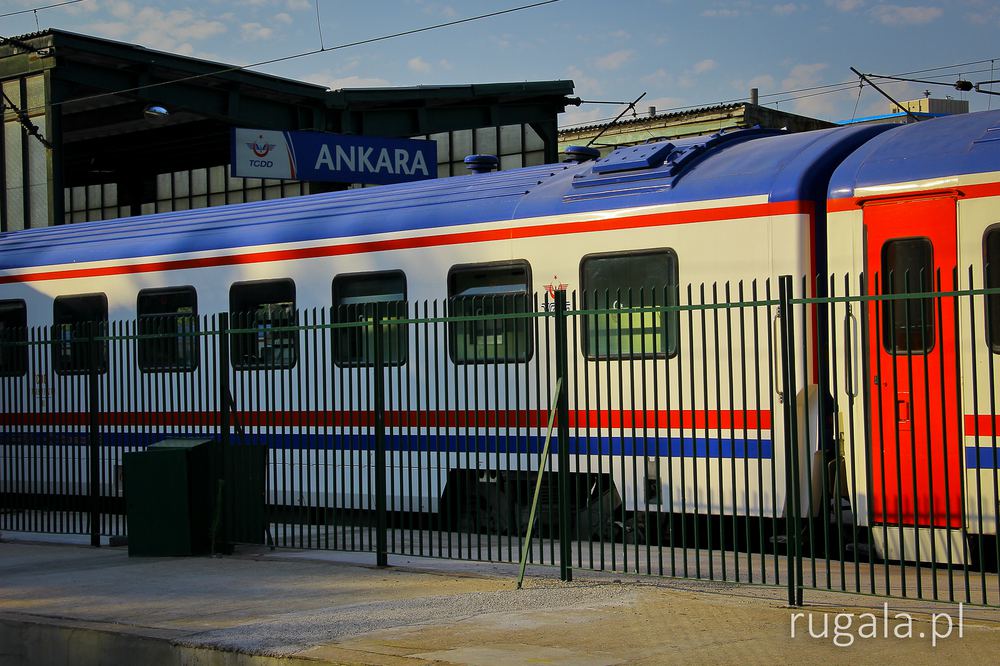 Tureckie pociągi, Ankara