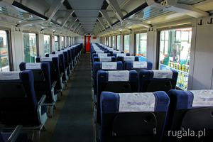 Wnętrze pociągu Vangölü Ekspresi