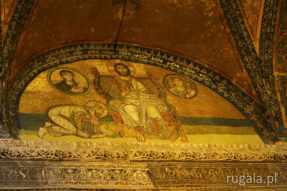 Mozaika z Pantokratorem nad Bramą Cesarską, Hagia Sophia