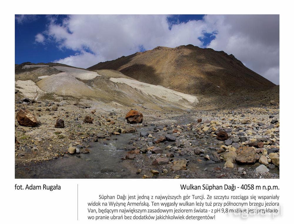 Wulkan Süphan Dağı - 4058 m n.p.m.