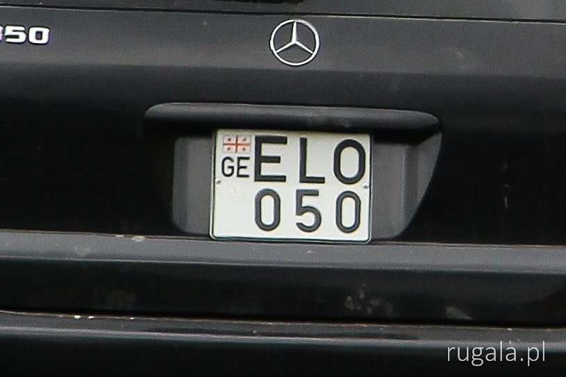 Gruzińska rejestracja - ELO