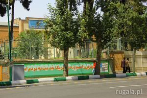 Teren byłej ambasady USA, Teheran
