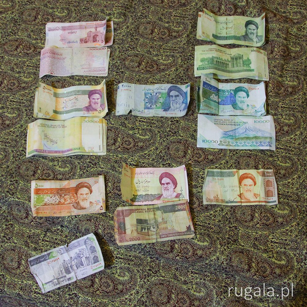 Pieniądze w Iranie - rugala.pl
