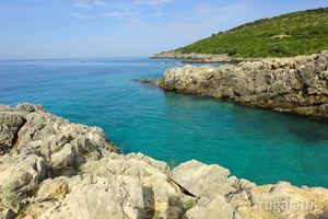 Zatoka przy Plazhi i Akuariumit, Albania