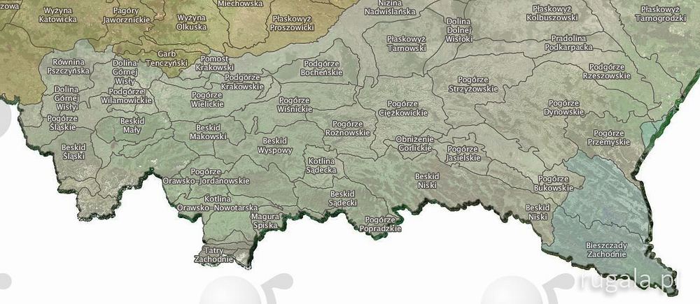 Nowa regionalizacja Karpat
