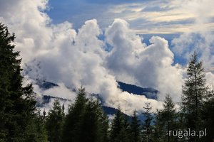 Chmury nad Górami Parâng