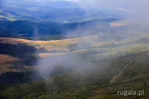 Chmurki nad Valea Frumoasa