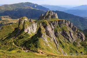 Tigăile Mari i Babele La Sfat, Góry Ciucaş