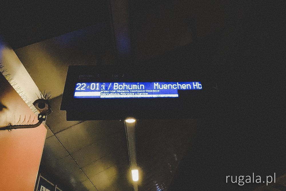 Pociąg IC Chopin do Monachium, który nie jedzie do Monachium