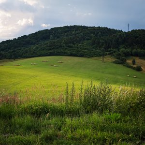 Wejście na Hromovec w Międzygórzu Spisko-Szaryskim