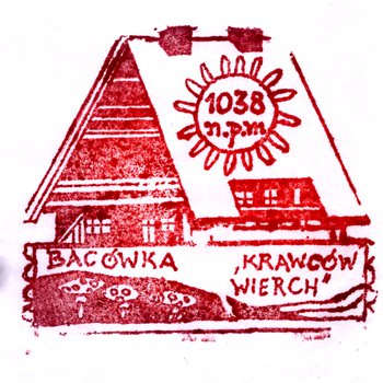 Pieczątka - Bacówka PTTK na Krawcowym Wierchu - 2001