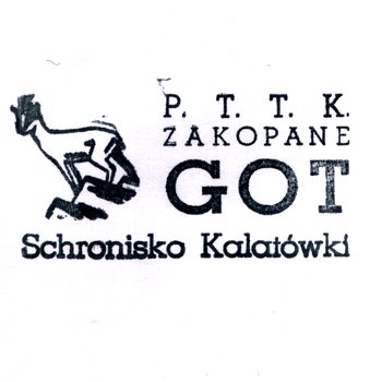 Pieczątka - Hotel Górski PTTK Kalatówki - 2001