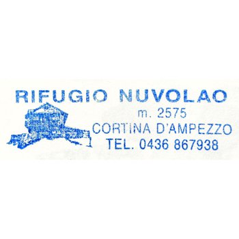 Pieczątka - Rifugio Nuvolau - 2016