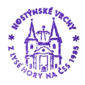 Pieczątka - Hostýnské vrchy - Z Lysé Hory na ČSS 1985 - 2020