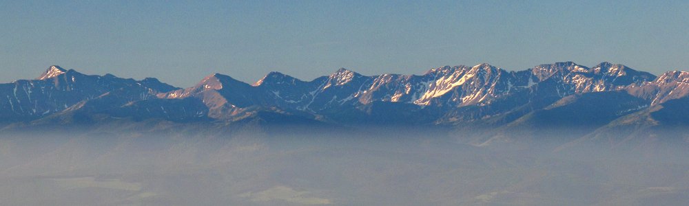 Tatra Mountains from Babia Góra
