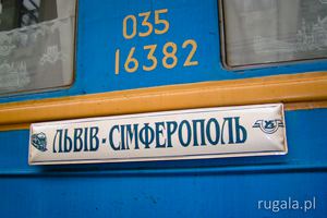 Pociąg relacji Lwów - Symferopol