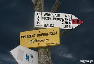 Przełęcz Goprowska (Przełęcz Goprowców) - 1160 m