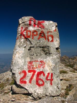 Golem Korab (maced. Голем Кораб, alb. Maja e Korabit) - 2764 m