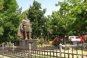 Pomnik Skanderbega w Debarze