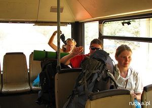 Autobus relacji Sarandë - Butrint