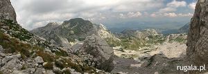Velika Previja (2351 m) - widok na Valoviti do