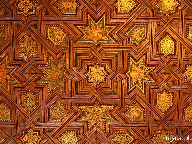 Mexuar - sklepienie, Alhambra