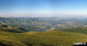 Widok na Bułgarię ze szczytu Vražje glave
