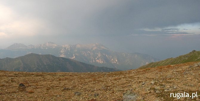 Qafa Gjeravica (2545 m) - widok na północ