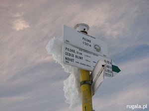 Pilsko (1557 m) - znaki