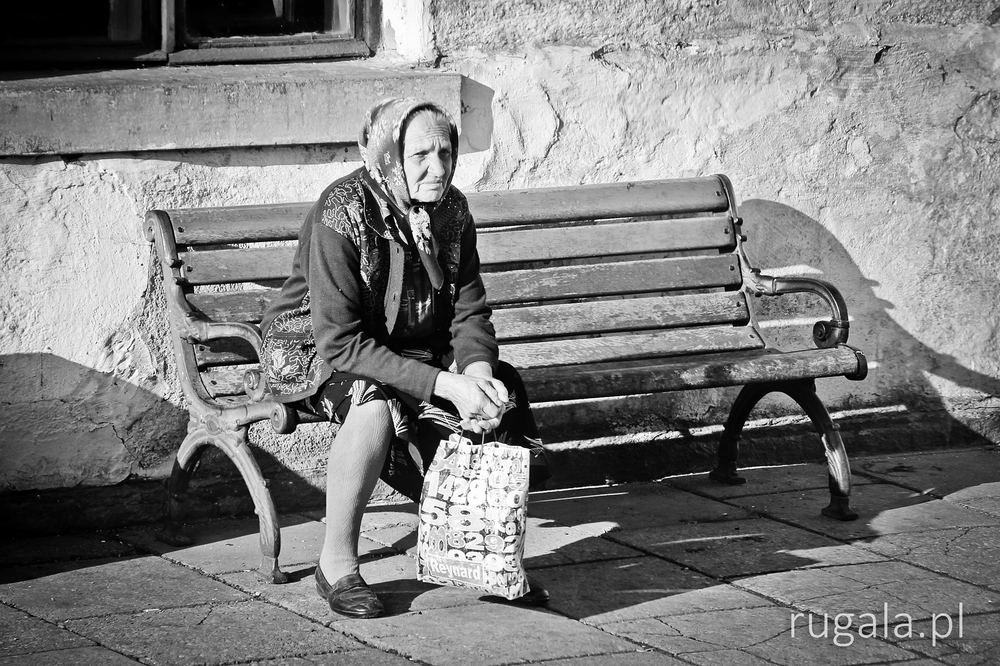 Ukraińska babuszka w Sołotwynie