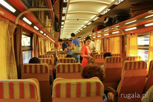 W rumuńskim pociągu Bukareszt - Videle